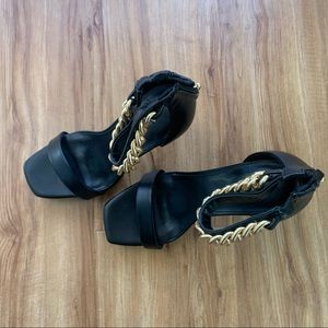 Nine West open toe heels